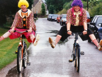 Clowns on Bikes